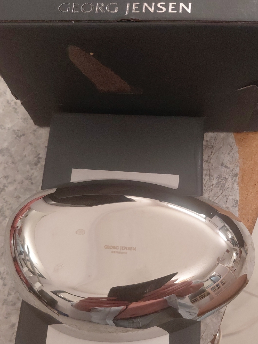 Georg Jensen Polished Silver Decorative Bowl